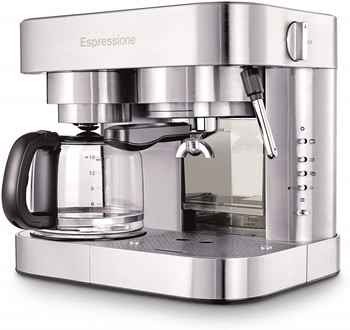 An espresso coffee maker with a pre-brew function allows you to make better-tasting espresso and cappuccino