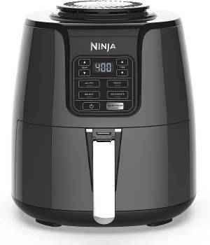 The Ninja 4-Quart air fryer is a compact model for a small family that provides convenience when you want to use it