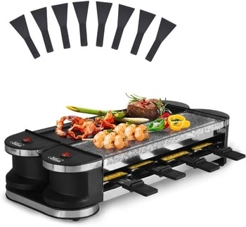 Artestia Electric Dual Raclette Grill