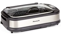 PowerXL Smokeless Grill with Tempered Glass Lid with Interchanable Griddle Plate