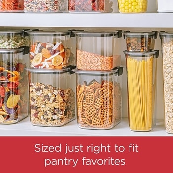 Rubbermaid Brilliance Pantry Organization & Food Storage Containers