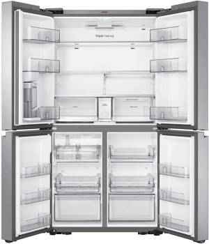 SAMSUNG is the best overall refrigerator brand. The premium cooling system has three evaporators. Filters can reduce odors from the air