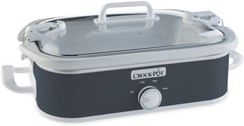 Crock-Pot 3.5-Quart Casserole Crock Manual Slow Cooke