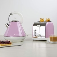 SQ Professional Breakfast Set 2pc Kettle 2200W & 2 Slice Toaster 900W