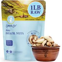 Aznut Brazil Nuts, Superior to Natural and Raw Shelled, No PPO, Vegan and Keto Friendly, Gluten Free, Peanut free and Vegan, Non Gmo Certified Premium Quality Super Food