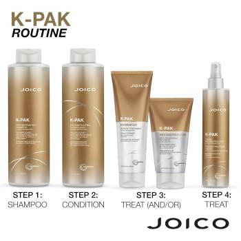 Joico K-PAK Daily Reconstructing Shampoo | For Damaged Hair | Repair Damage & Prevent Breakage | Double Hair Strength | Boost Shine | With Keratin & Guajava Fruit Extract