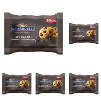 GHIRARDELLI 60% Cacao Bittersweet Chocolate Premium Baking Chips, 20 OZ Bag (Pack of 5)