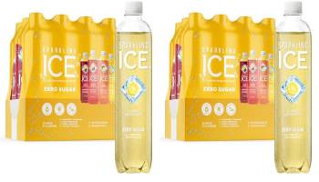 Sparkling Ice Lemonade Variety Pack, Flavored Sparkling Water, Zero Sugar, with Vitamins and Antioxidants, 17 fl oz, 12 count (Berry Lemonade, Raspberry