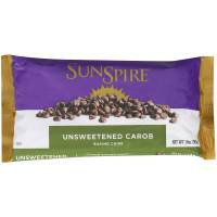 SunSpire Unsweetened Carob Baking Chips, 10 Ounce