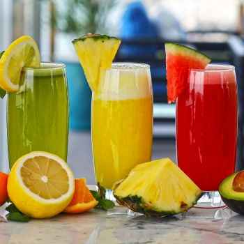 Juices or smoothies are always a sweet drink and much better than some other drinks. They have many health benefits, they contain many vitamins