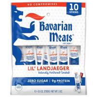 Bavarian Meats Lil' Landjaeger German Style Smoked Sausage Snack Sticks, 0.5 Ounce (Pack of 10)