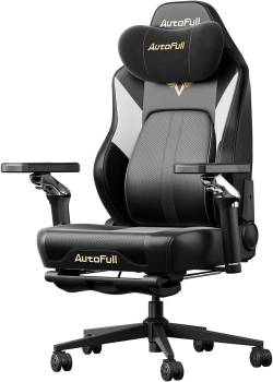 AutoFull M6 Gaming Chair, Ergonomic Office Chair with Ventilated Heating, AUTO Dynamic Tracking Lumbar Support, 6D Adjustable Armrests and Footrest