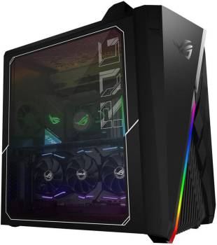 ASUS ROG Strix GA35 Gaming Desktop PC, GeForce RTX 3090, AMD Ryzen 9 5900X, 32GB DDR4 RAM, 1TB PCIe SSD + 2TB HDD, Dual Hot-Swap SSD Bays, ROG Scope & Chakram, Windows 11 Professional, GA35DX-XH999