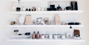Floating shelves are not only a storage item, but also a stylish addition to your home decor. They save space and add a modern elegance to any room you put them in