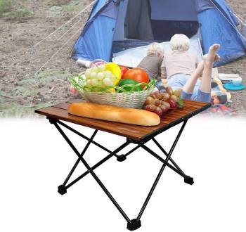 Portable Ultralight Small Mini Camping Folding Table with Aluminum Alloy for Camp Fishing Travel and Hiking