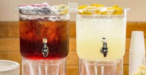 A Beverage Dispenser is a specialized equipment used to dispense fruit juice, ice water, soft drinks, or other drinks with liquid solutions