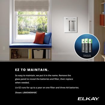 Built in Filtered Water Dispenser