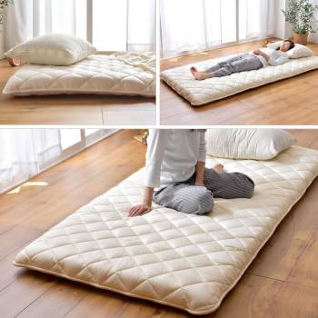 TANSU NO GEN Japanese Futon Mattres, King XL, Extra Thickness 3.5", Made in Japan, Foldable, Floor Mattress, Sikibuton, Sleeping Tatami Mattress for Floor