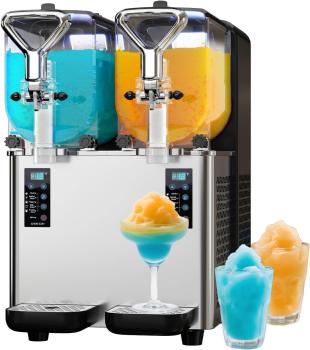The 6 Best Slushie Machines for Home & Business 1 Slushy Machine for Home, 1.6 Gallons Slushie Machine for Commercial & Home Use, 500W High Power Ice-Free Margarita Machine for Parties/Bars, Frozen Drink Machine with Quick Cooling System