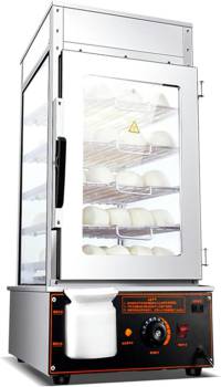 6 Best Commercial Electric Food Warmer 5 Commercial Bun Steamer, 5-Layer Electric Hot Food Warmer, Steamed Bun Warmer Machine with 30-110℃ Temperature