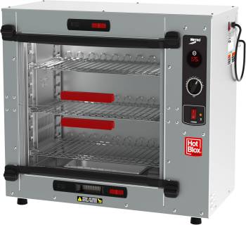 6 Best Commercial Electric Food Warmer 6 Metro HotBlox Xpress Medium Quick-Pick Holding Cabinet - 3-Tier Countertop Commercial Hot Box Food Warmer - Adjustable Shelves, Quick Flip Doors, Stackable - 120V, 875W - HBCS6-B