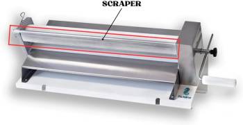 Manual Dough Sheeter Machine - Sfogliafacile XL Manual Pasta Maker for Icing, Marzipan and Puff Pastry | Easy Install Dough Sheeter Machine for Home or Small Commercial Kitchens